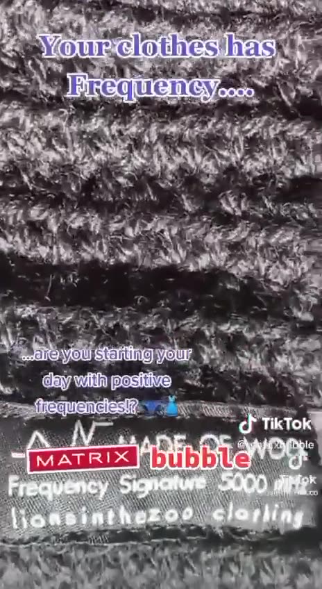 Are your clothes 5G antennas...?