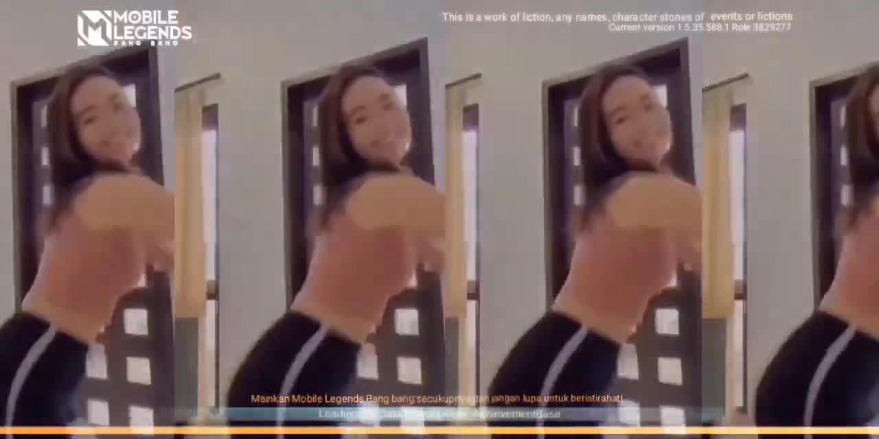 Tiktok dance girl