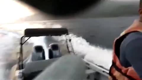Evacuation: People leaving on speed boats from St Vincent after volcano eruption