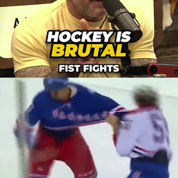 Fist-Fights Are LEGAL In Hockey...