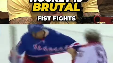 Fist-Fights Are LEGAL In Hockey...