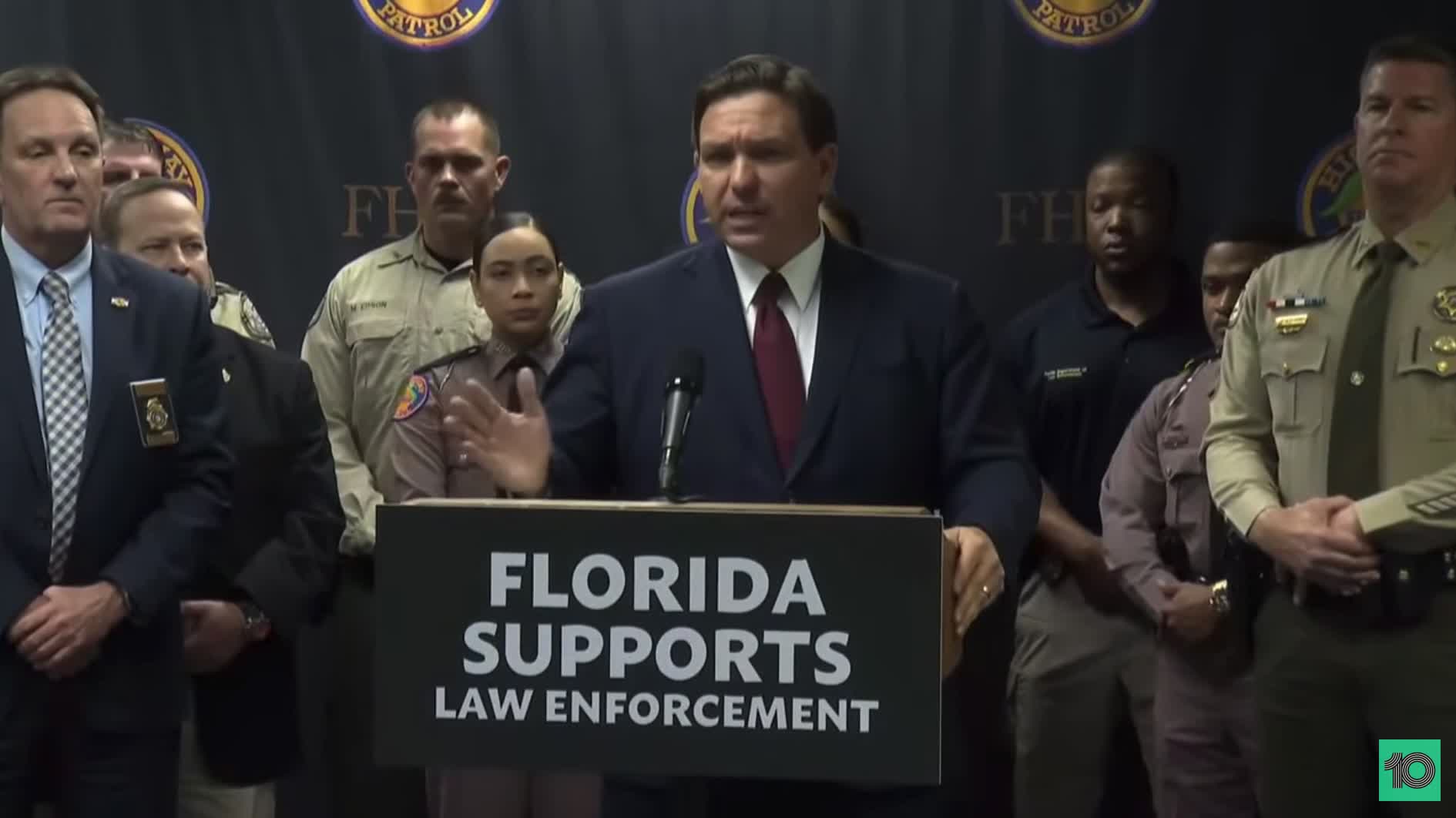 Gov. DeSantis slams corporate media for spinning false narratives