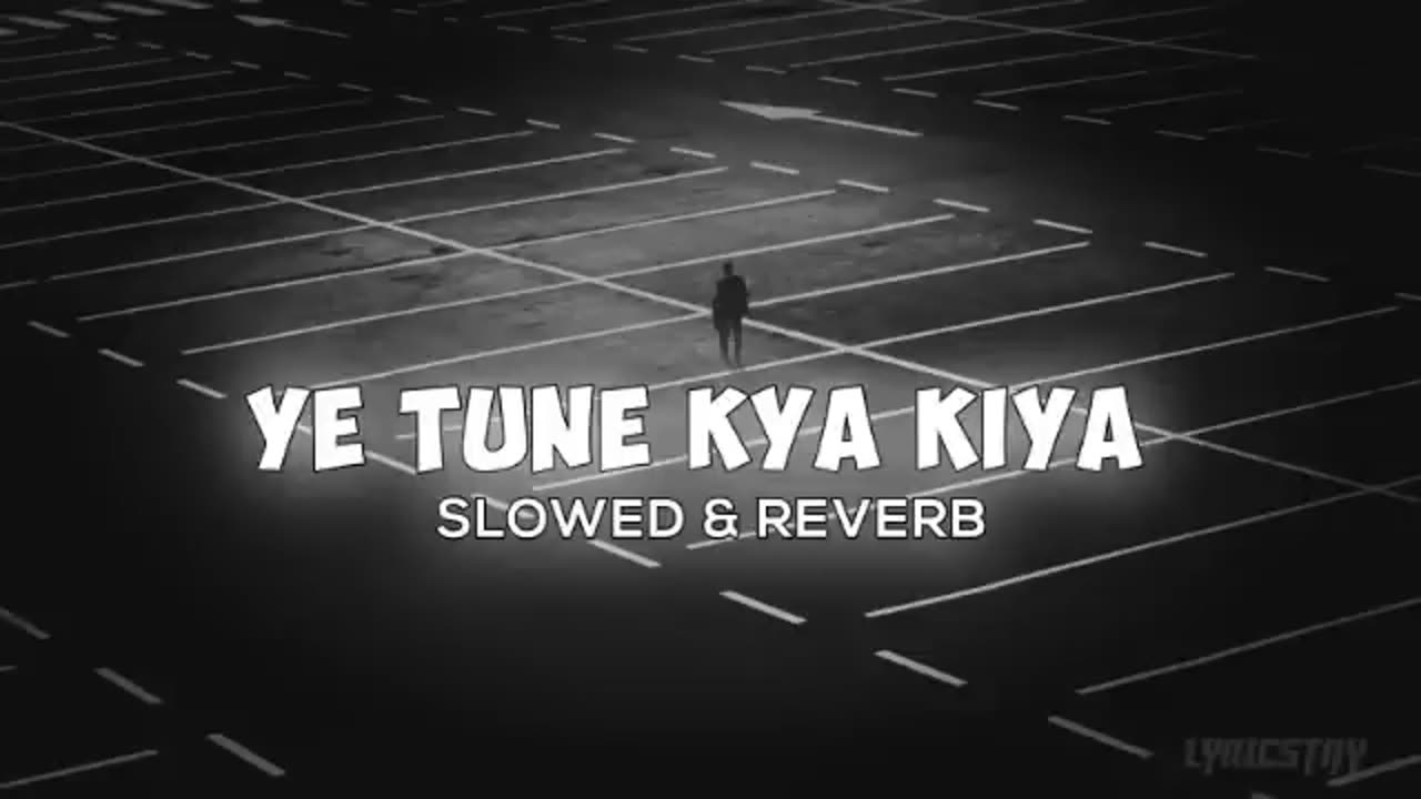 Ye Tunay Kya Kiya (Slow & Reverb) | Javed Bashir | LofiMusic