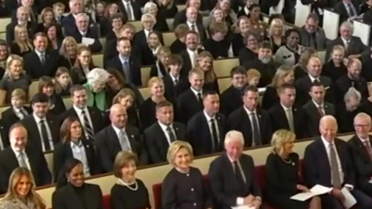 First Ladies Attend First Lady Rosalynn Carter's Memorial Service BUT 2 Presidents Couldn't Resist