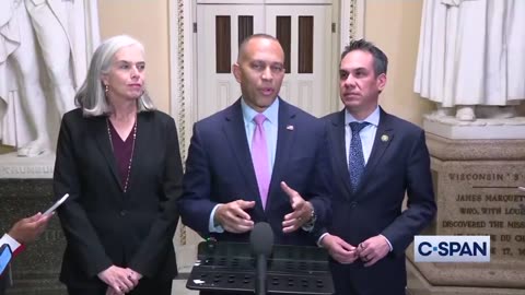 REP. JEFFRIES: "House Republicans have been ordered to shut down the government"