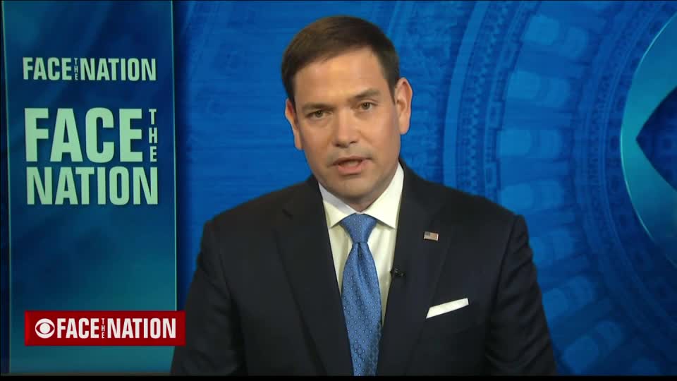 Senator Rubio Joins Face the Nation to Discuss China, Russia, and more.