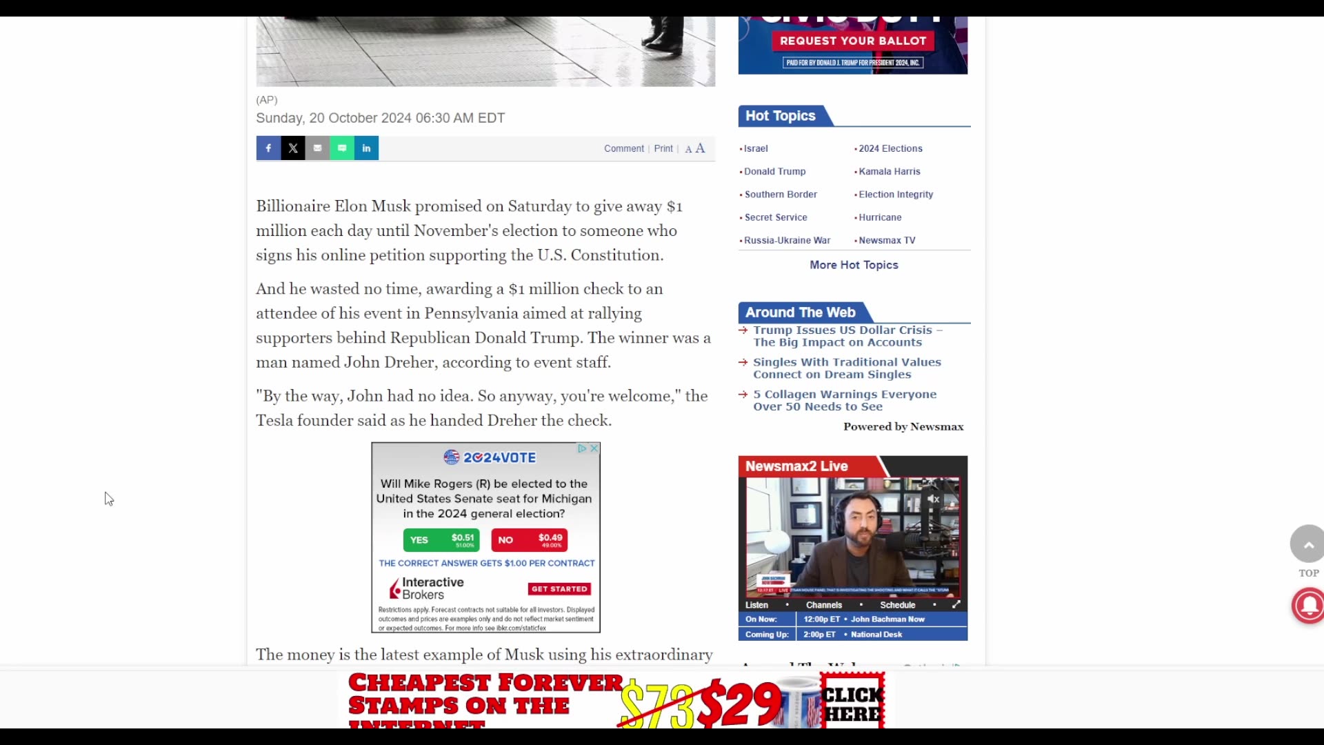 Win 1 Million by Signing Musk's Petition for Free Speech? Can you