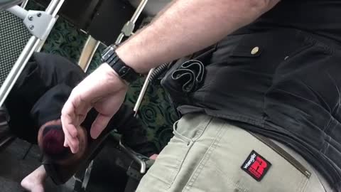 Homeless Man Gets Thrown off Bus