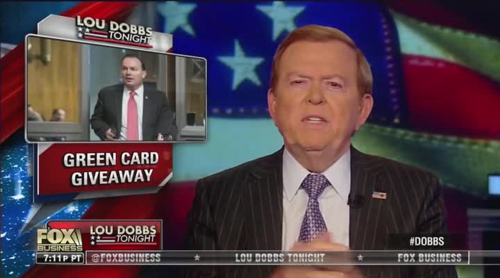 Lou Dobbs goes after Mike Lee for new immigration bill