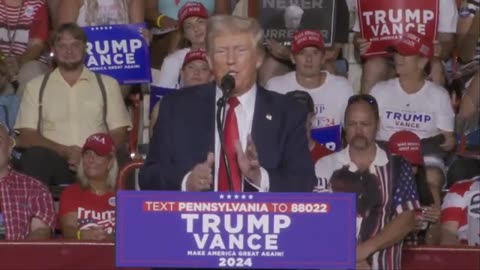 Trump holds rally in Pennsylvania