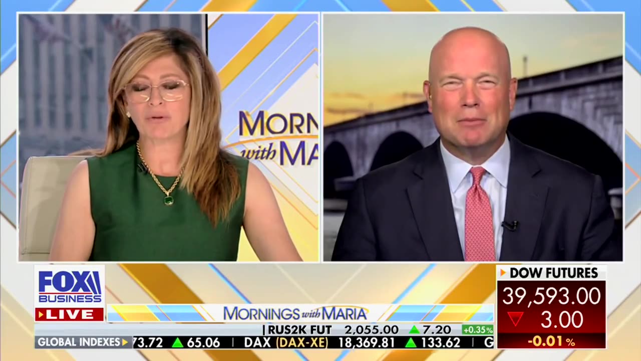 Matt Whitaker on Mornings With Maria Bartiromo - Fox Business 07.10.2024