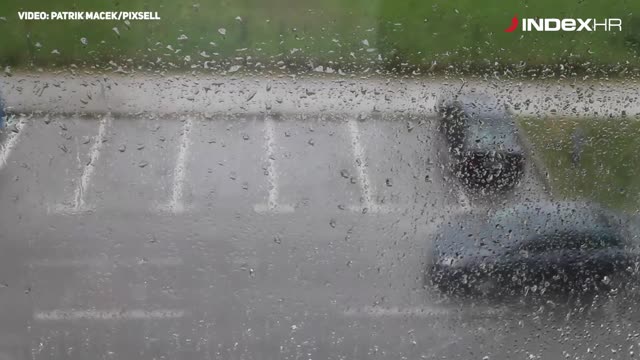 Kiša i nevrijeme u Zagrebu