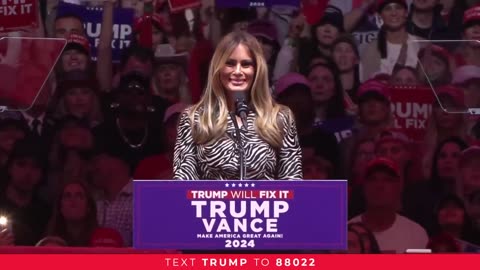 Melania Trump's full remarks at Madison Square Garden