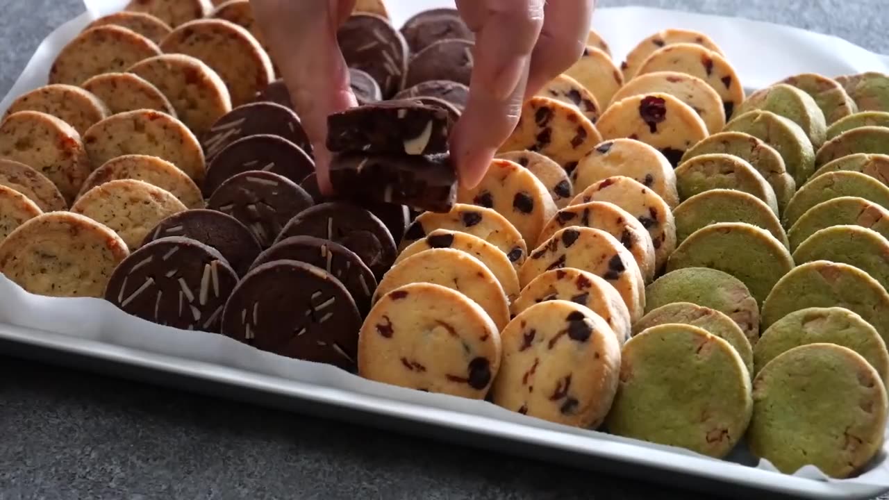 4 Flavors Butter Cookies