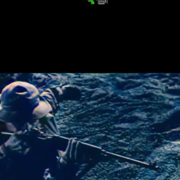 US Army film firing M2 Carbine #Colourized footage 🇺🇸 🔫 🎥