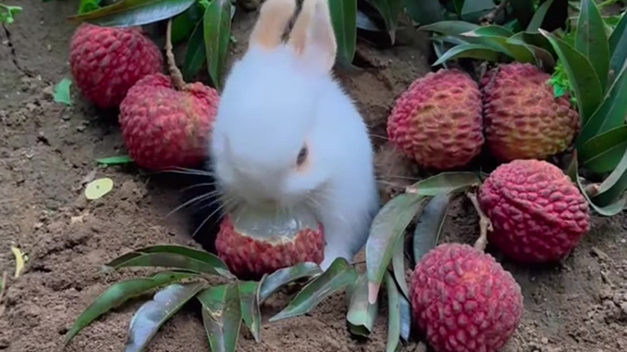 Cute white Rabbit