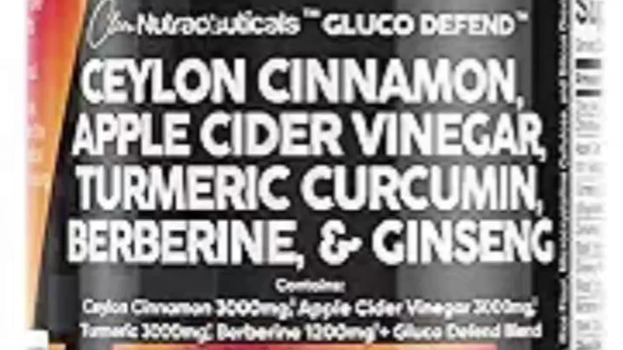 Clean Nutraceuticals Ceylon Cinnamon 3000mg Turmeric 3000mg Apple Cider Vinegar 3000mg