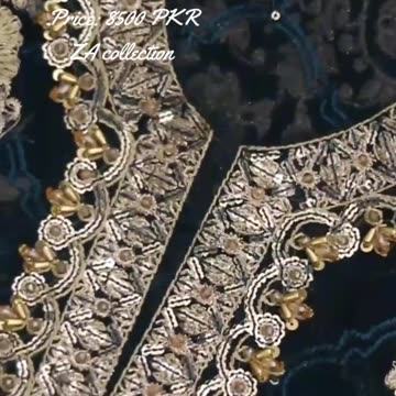 3pc unstitched embroided suit