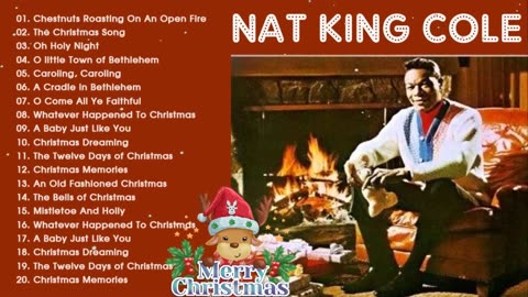 👑 🔔 🎄 Nat King Cole - Christmas Songs full album 🎅🏻❄️