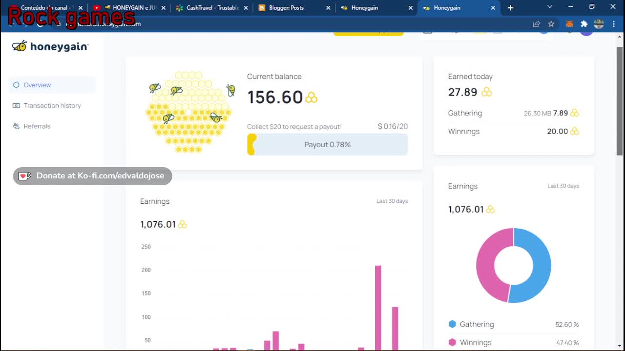 e baixe honeygain agora e ja comece com 5,00 usd na conta #shorts