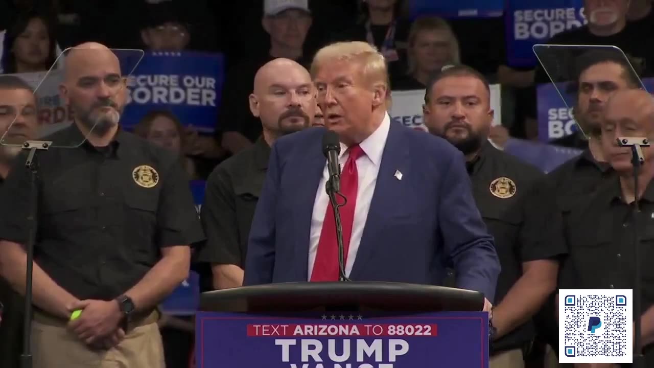 Trump: 10K More Border Patrol Agents if I'm Elected