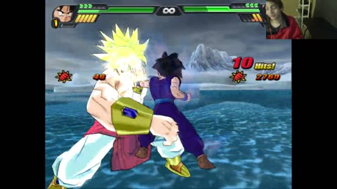 Dragon Ball Z Budokai Tenkaichi 3 Battle #155 - Gohan VS Broly The Legendary Super Saiyan
