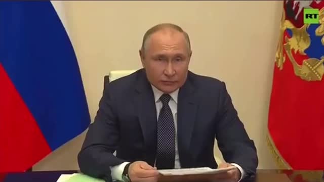 Putin: Procedure for paying for Russian gas with 'unfriendly countries' in rubles starting April 1st