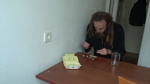 Eating One-Year-Old Fermented Eggs