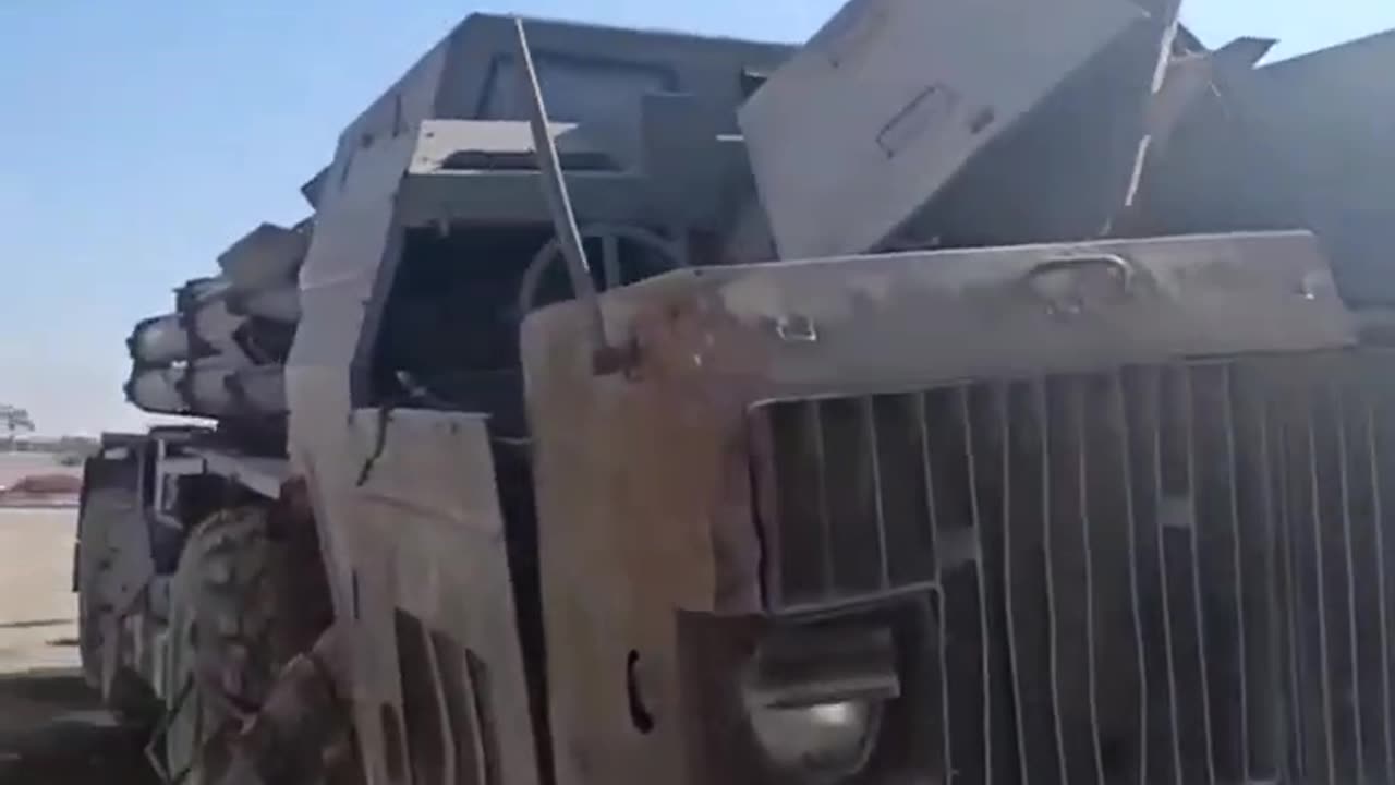 Syrian opposition forces seized two BM-30 Smerch MLRA systems