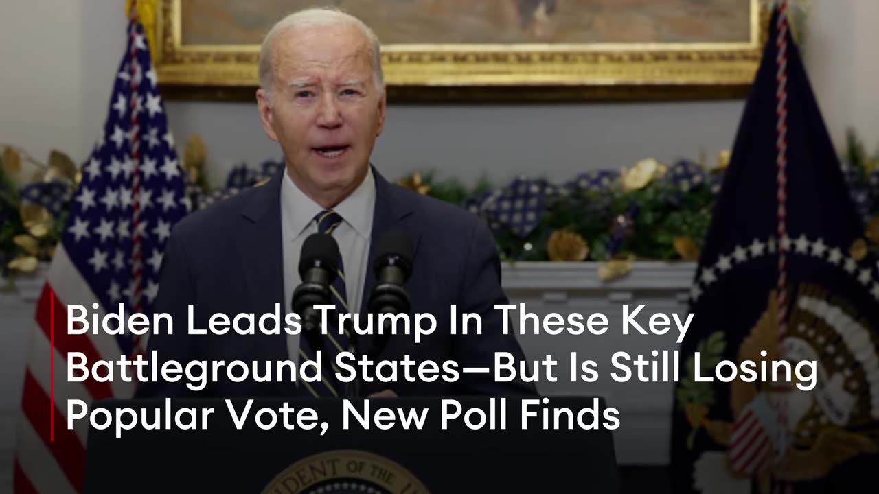 New Poll Shows Joe Biden Losing Popular Vote To Donald Trump
