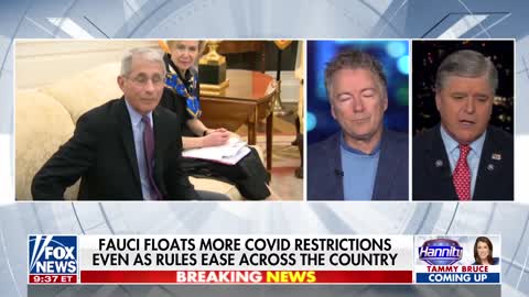 Rand Paul pledges to 'get to the bottom' of Fauci's COVID response