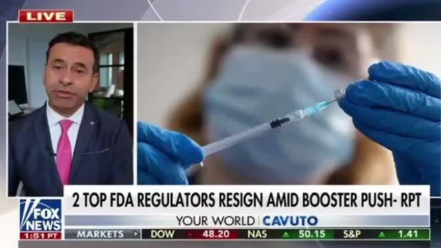 Two FDA regulators resign over booster plan..