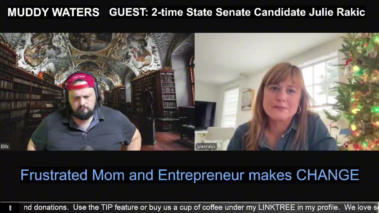 MW Episode 18 Chuck interviews Julie Rakic 2 time State Senate Candidate