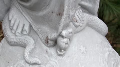 Virgin Mary - Rhea - Foot on the Serpent Bloodline