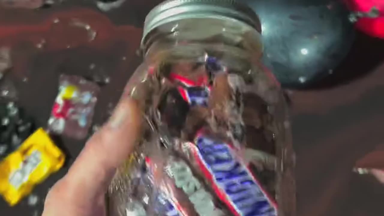 Amazing sound of bottle broken satisfaing video