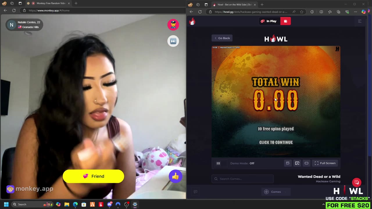 "Big Money Plays !howl" - 11-28-2024 - Stackswopo MonkeyApp & Gambling Stream