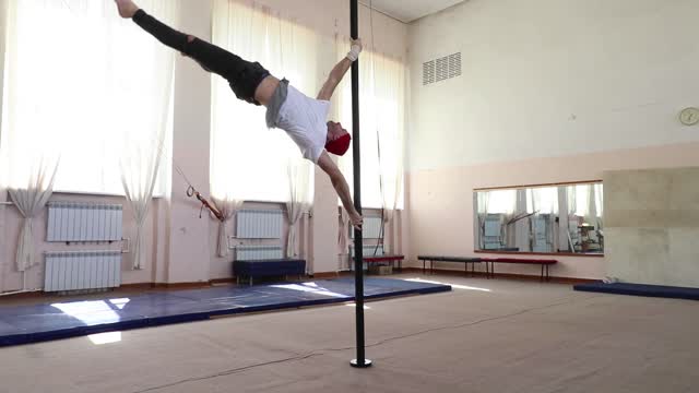 Man Has Talent on a Pole