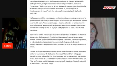 Mister X dans Infoscopie du 11 novembre 2023