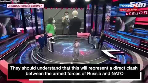 Russia State TV sends 'Nuclear Threat' to NATO