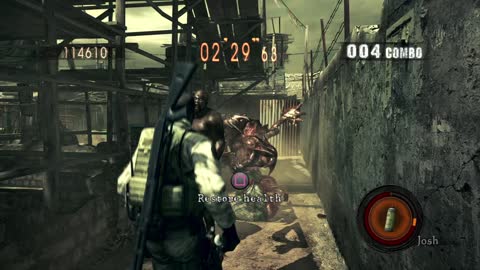 RESIDENT EVIL 5 PS4 Mercenaries United Solo Josh Public Assembly 150 kills