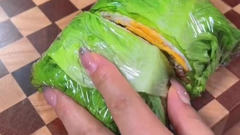 Lettuce sandwich