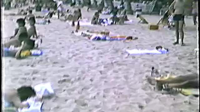 Waikiki Beach walk 1984