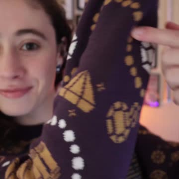 November Means Cozy Niffler Sweater!! #harrypotter #fantasticbeasts #niffler #magicalcreatures