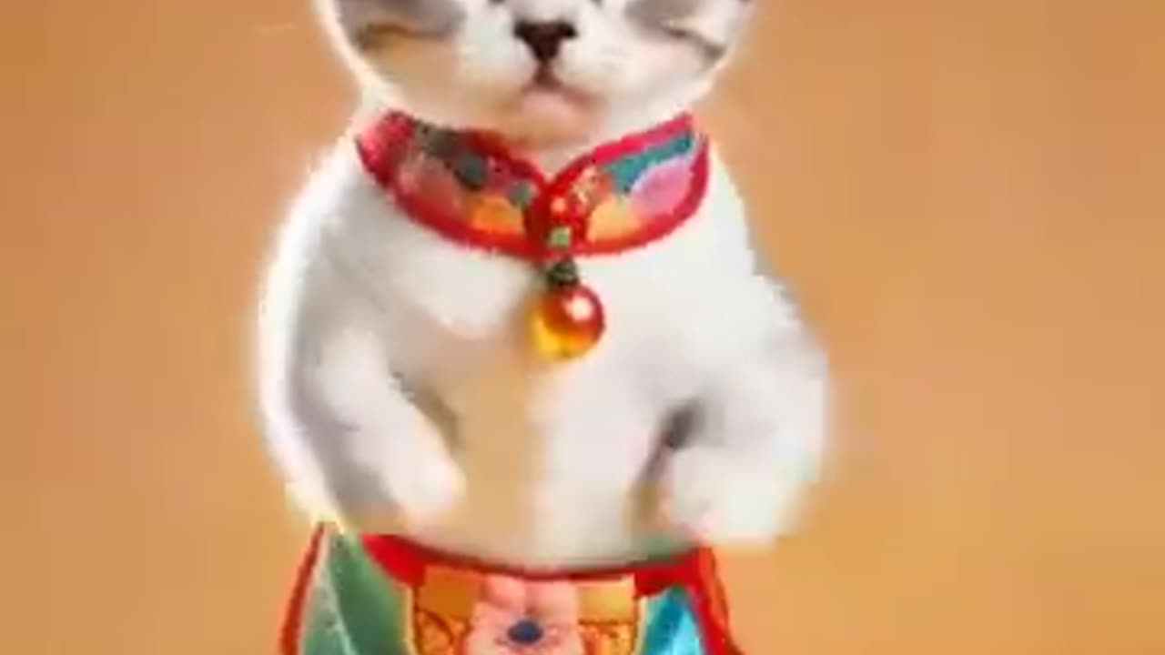 Cute 🐈 funny video😬