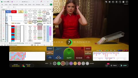 Live Baccarat - 51 units