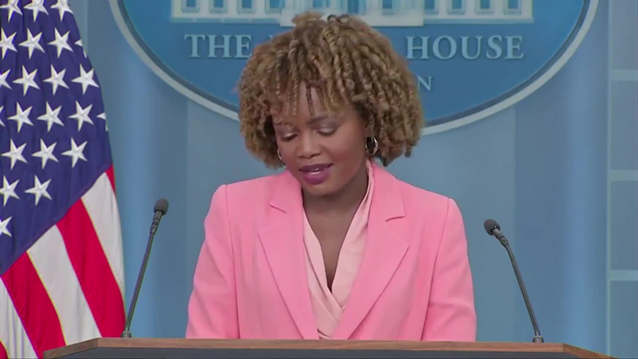 Karine Jean-Pierre won't say if Biden would instruct Kamala to pardon Hunter Biden