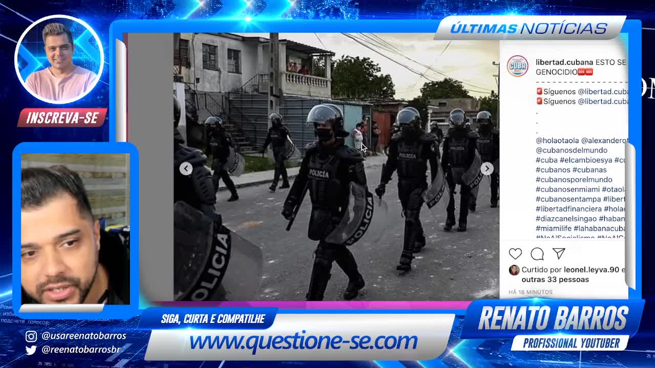 COMEÇOU O MASSACRE EM CUBA