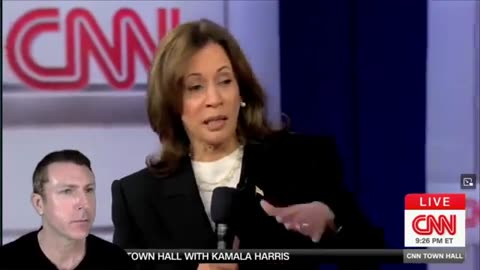 KAMALA'S CNN TOWN HALL TRAIN WRECK! EVEN DEMOCRAT PUNDITS AD...