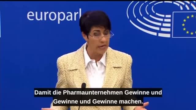 MEP Christine Anderson Blows up on the Vaccine Agenda