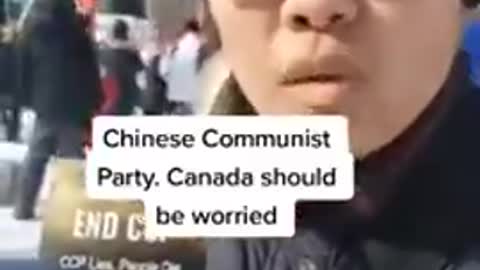 Speaking out against communist Canada